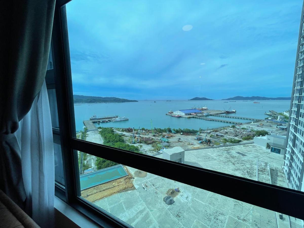 Seaview Luxury Condo Homestay 2Bed 2Bath Jesselton Quay By R2 Residence Kota Kinabalu Zewnętrze zdjęcie