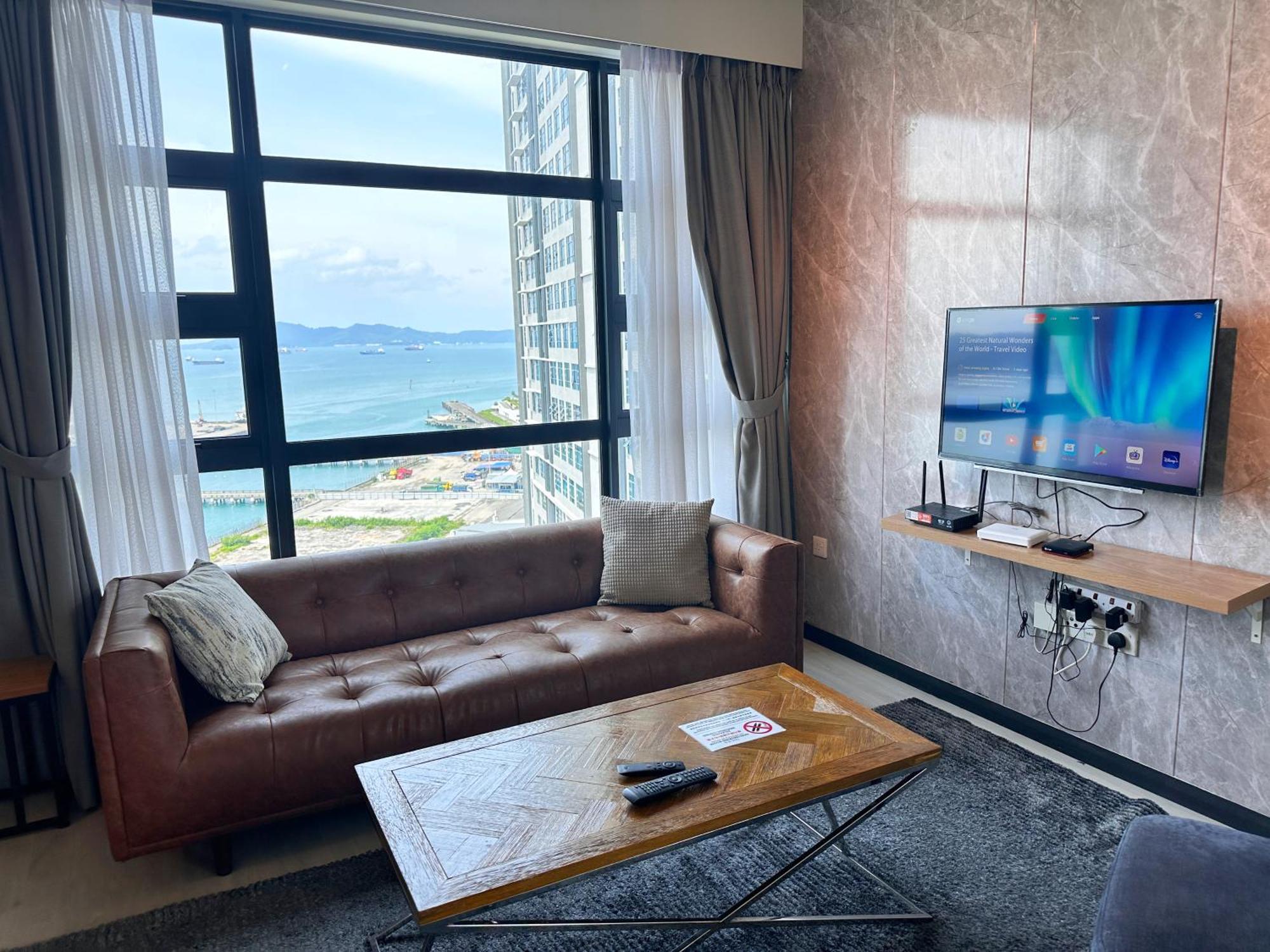 Seaview Luxury Condo Homestay 2Bed 2Bath Jesselton Quay By R2 Residence Kota Kinabalu Zewnętrze zdjęcie