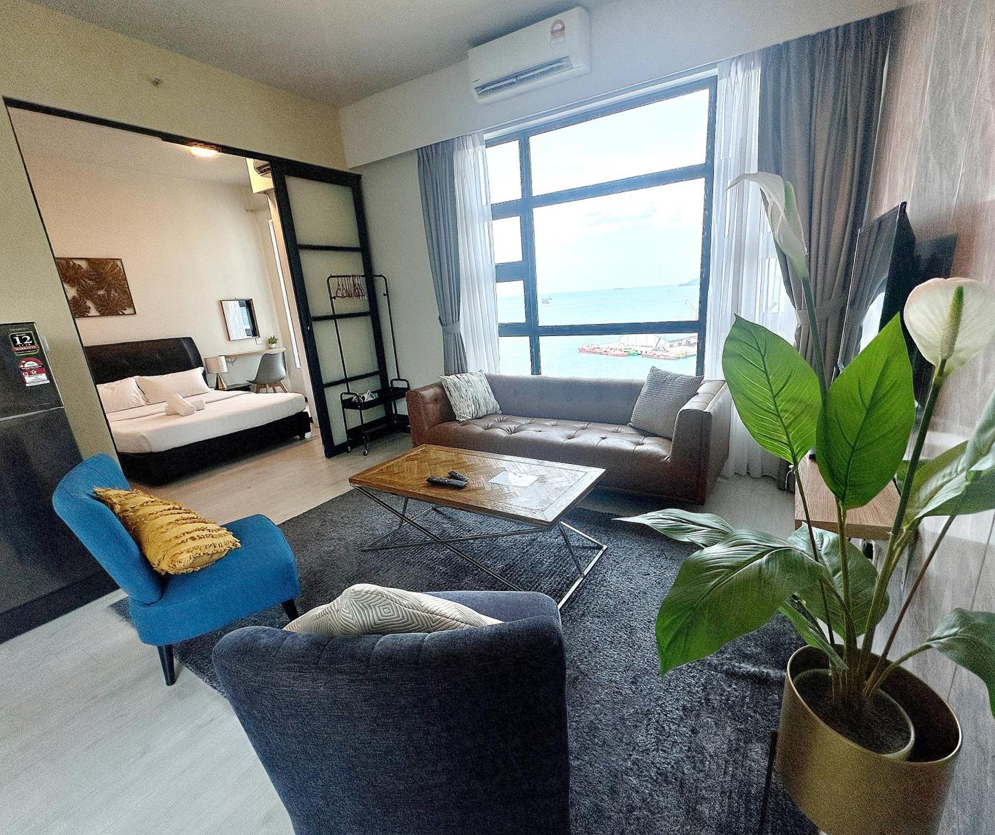 Seaview Luxury Condo Homestay 2Bed 2Bath Jesselton Quay By R2 Residence Kota Kinabalu Zewnętrze zdjęcie